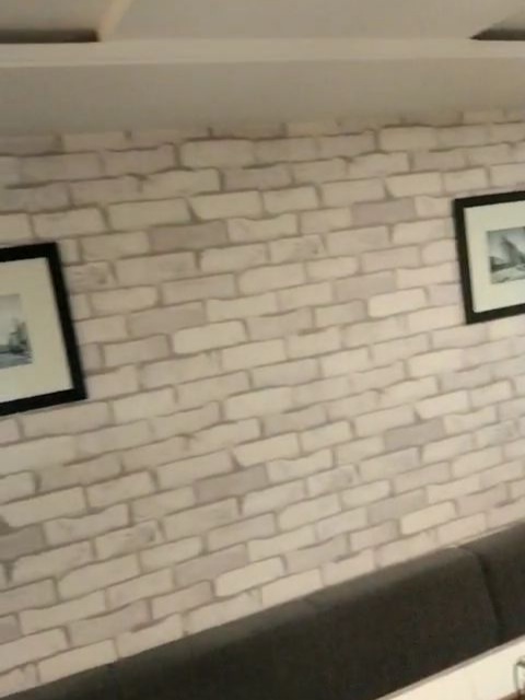 Wintry Mountain Landscape